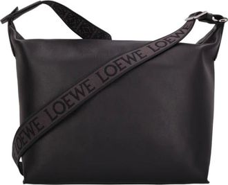Loewe Cross Body Bags, male, Black, Size: ONE SIZE Cubi Crossbody Bag