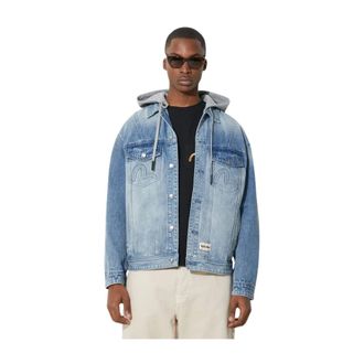 Evisu Hombre, Chaquetas, Azul, Talla: M
