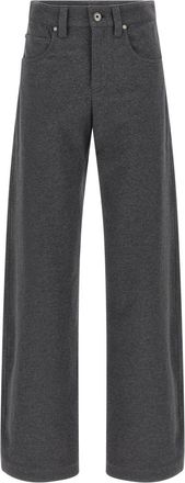 Brunello Cucinelli Grey Cotton trousers
