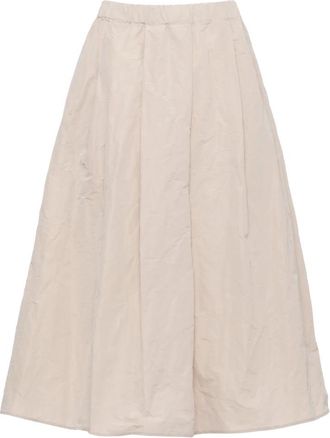 Antonelli Ilda Midi Rok - Dames - Midirokken - Beige - L - Rokken