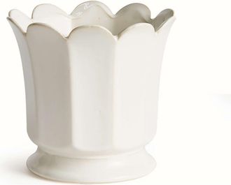 Napa Home & Garden Maline Footed Pot in White at Nordstrom, Size Large
