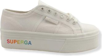 Superga 2790 Platform - Dames - Sneakers - Wit - 35 1/2 EU - Schoenen