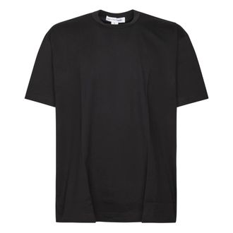 Comme Des Gar&ccedil;ons Logo-print T-Shirt - male - Comme des Gar&ccedil;ons - T-Shirts - Black - L - Tops