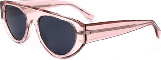 HUGO BOSS BOSS 1443/S 035J IR Transparent Pink/Grey