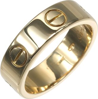 Cartier Love Yellow Gold (18K) Band Ring (Pre-Owned)