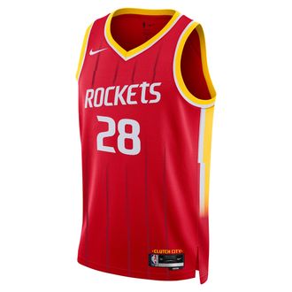 Nike Mens Houston Rockets Icon Edition Dri-FIT NBA Swingman Jersey in Red | II4511-659