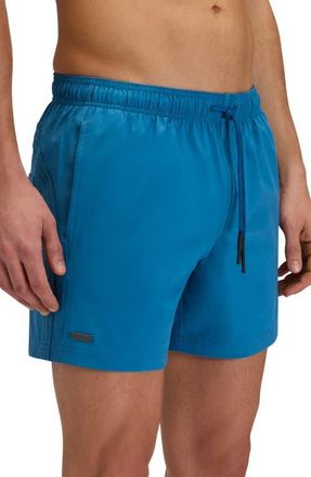 Sundek Solid Swim Trunks in Fjord Blue at Nordstrom, Size X-Large
