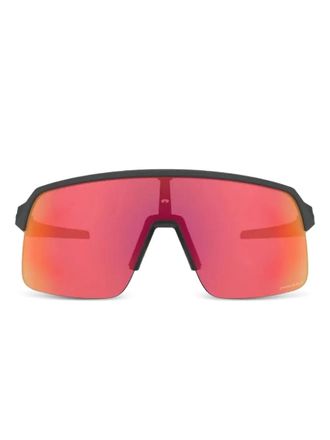Oakley Zonnebril met schild montuur - Zwart