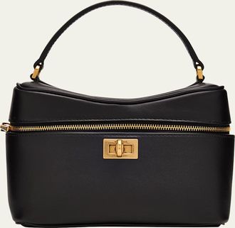 Balenciaga Rodeo Leather Vanity Top-Handle Bag