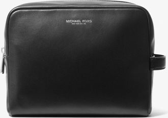 Michael Kors Hudson Leather Travel Kit