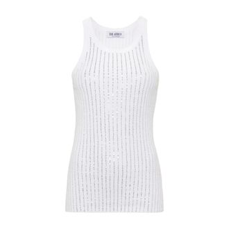 The Attico Donna, Top, Bianco, S, new
