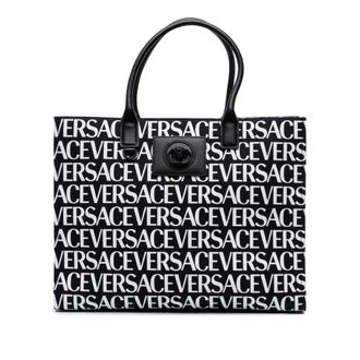 Versace Medusa Shopper Tote Bag