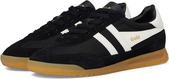 Gola Tornado Womens Shoes Black/Off White : 9.5 B - Medium, Leather