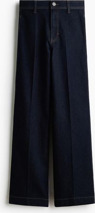H&M Wide High Jeans - Blue