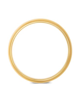 Nialaya Classic round bangle - Gold