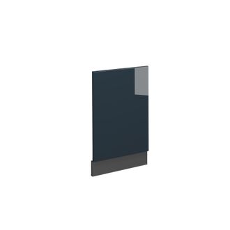 Vicco Muebles De Cocina Fame-line, Azul Oscuro Alto Brillo, 45 Cm Sin Encimera