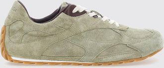 Bottega Veneta Sneakers Orbit Flash in pelle scamosciata con suola dentellata