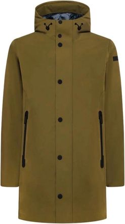 Roberto Ricci Design Montecristo Floating Eskimo Jkt - Heren - Parka Jassen - Groen - XL - Leer - Jassen