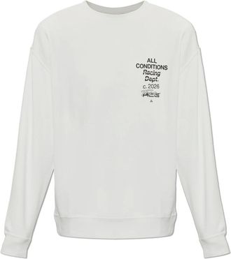 Nike Fitness, Heren, Wit, L, Katoen, ACG Tuff Fleece Dri-FIT Crew-Neck Sweatshirt