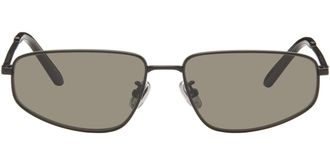 Retro Superfuture ISEDRA BLACK EU1 Mens Sunglasses Black Size 59