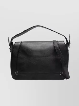Jerome Dreyfuss leather studded shoulder bag