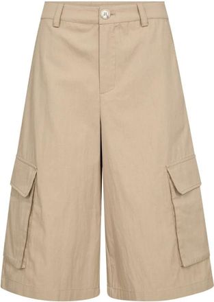 Co'Couture Kesha CC Bermuda - Shorts - Mujer - Beige - XS