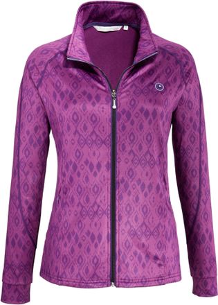 Deproc Strickfleecejacke DEPROC ACTIVE WILLMOOSE WOMEN, Damen, Gr. 36/38 (M), pink, 100% Polyester, tailliert, gerader Abschluss, Jacken Strickfleecejacke, i