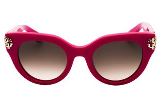 Roberto Cavalli SRC065M0981 Cat-Eye Frame Sunglasses - Fuchsia