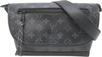 Louis Vuitton Black Monogram Eclipse Shoulder Bag (Pre-Owned)