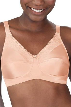 Amoena Nancy Wire-Free Bra in Blush at Nordstrom, Size 42Ddd