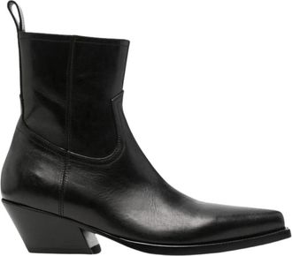 Ann Demeulemeester Cowboylaarzen - Dames - Cowboylaarzen - Zwart - 38 EU - Schoenen