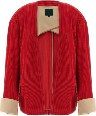 JEJIA Mujer, Jerseys, Rojo, Talla: XS