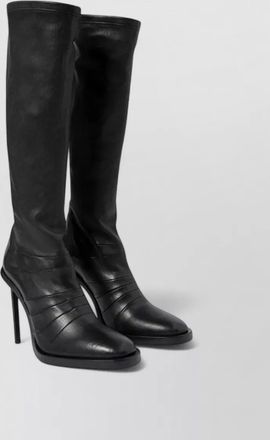Ann Demeulemeester lamb leather high heel boots