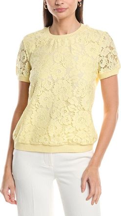 Tahari by ASL Tahari Asl Lace Front Top