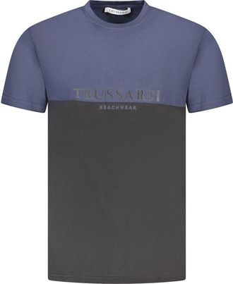 Trussardi Twee-kleurige Crew Neck T-shirt