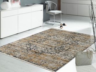 Oci Die Teppichmarke Teppich »IMPRESSION SODA« rechteckig 8 mm Höhe Vintage, feine Fransen, leichter Glanz durch Viskose, Wohnzimmer