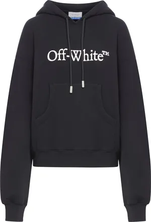 Off-white Big Logo Bookkish Over Hoodie