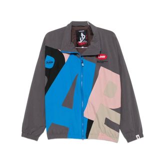 A Bathing Ape Light Jackets, male, Gray, Size: XL Outerwear A Bathing Ape