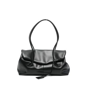 Low Classic Mini Haricot Flap Leather Tote Bag