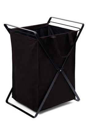 Yamazaki Tableware Laundry Hamper in Black at Nordstrom
