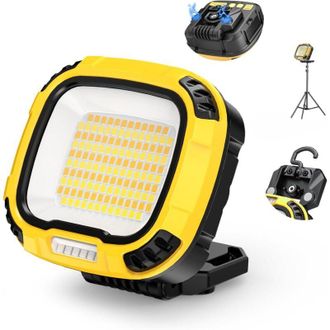 OEM L&aacute;mpara De Trabajo Led De 1200 L&uacute;menes, Con Bombilla Cob Resistente Al Agua, Ideal Para Talleres, Garajes, Exteriores Y Situaciones De Emergencia