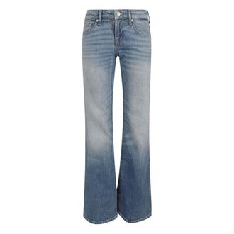 7 For All Mankind Jeans a zampa vita bassa - - Jeans - Donna - Blu - W29
