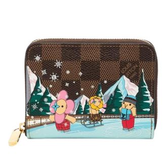 Louis Vuitton Pre-owned Wallets, female, Brown, Size: ONE SIZE Pre-owned Coin Pouch