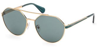 Max & Co. MO0119 30N Womens Sunglasses Gold Size 58