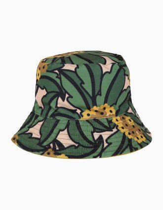 Regatta Womens Regatta Orla Tropical Reversible Bucket Hat - Green - Size: S-M