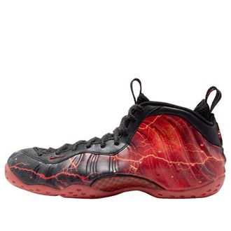 Nike x Stranger Things Air Foamposite One Premium Black Bright Crimson IR7336-001