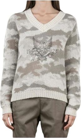 Aeronautica Mujer, Jerseys, Gris, Talla: S