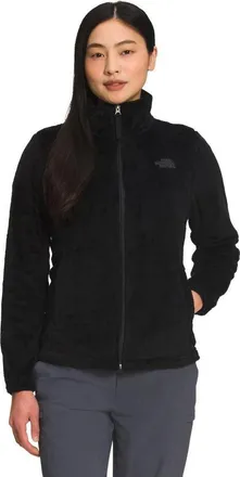 The North Face Osito Jacket Womens Black Fleece Long Sleeve Full Zip JDM2660