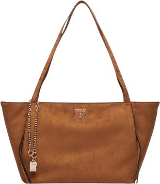 Guess Tote Bags - Dames - Shoppers - Bruin - S - Tassen
