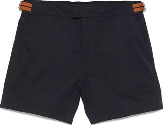 Ermenegildo Zegna Costume da bagno con dettaglio a righe - Blu